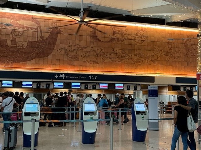 AÉROPORT FRESQUE